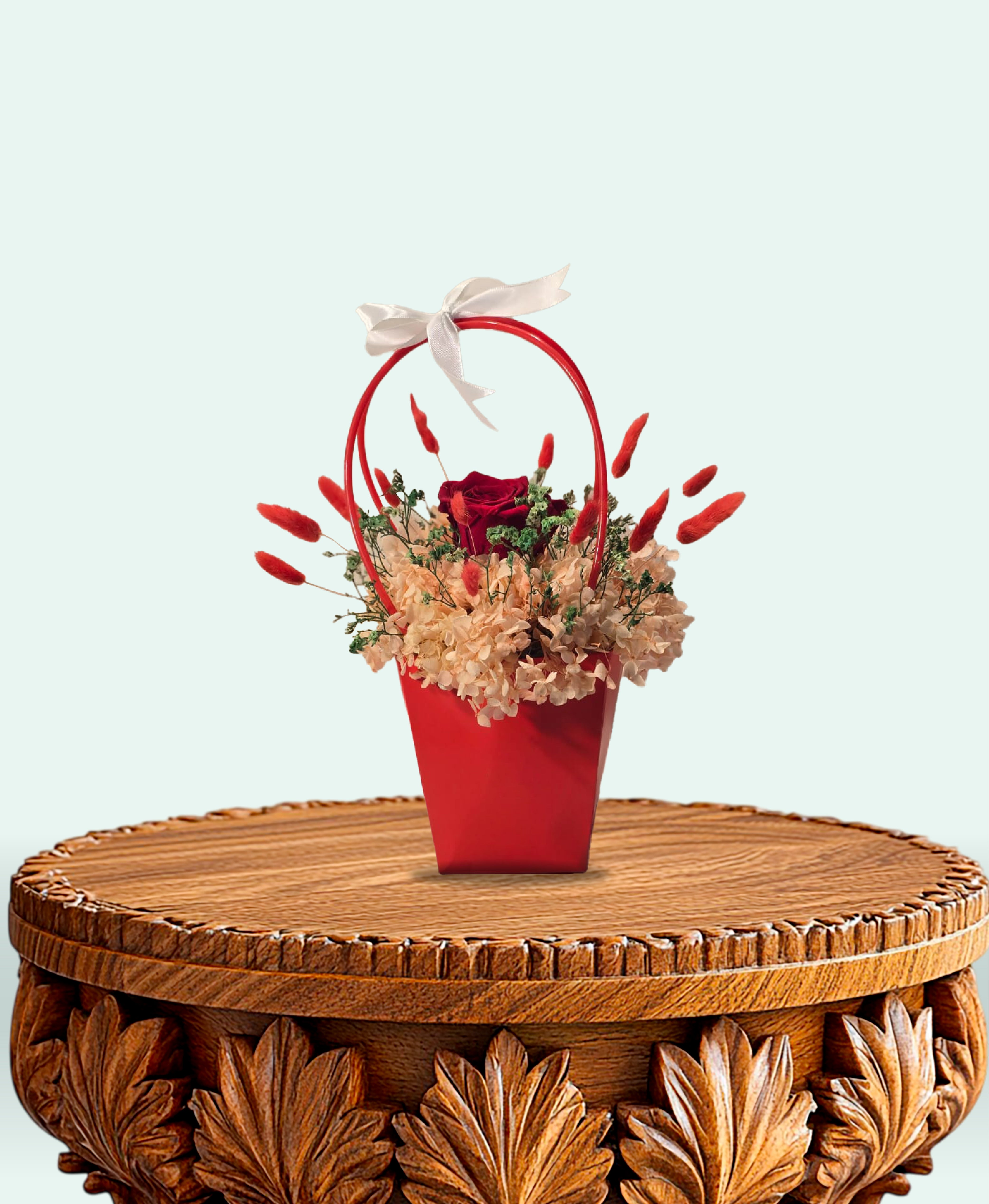 Scarlet Love Bloom Basket